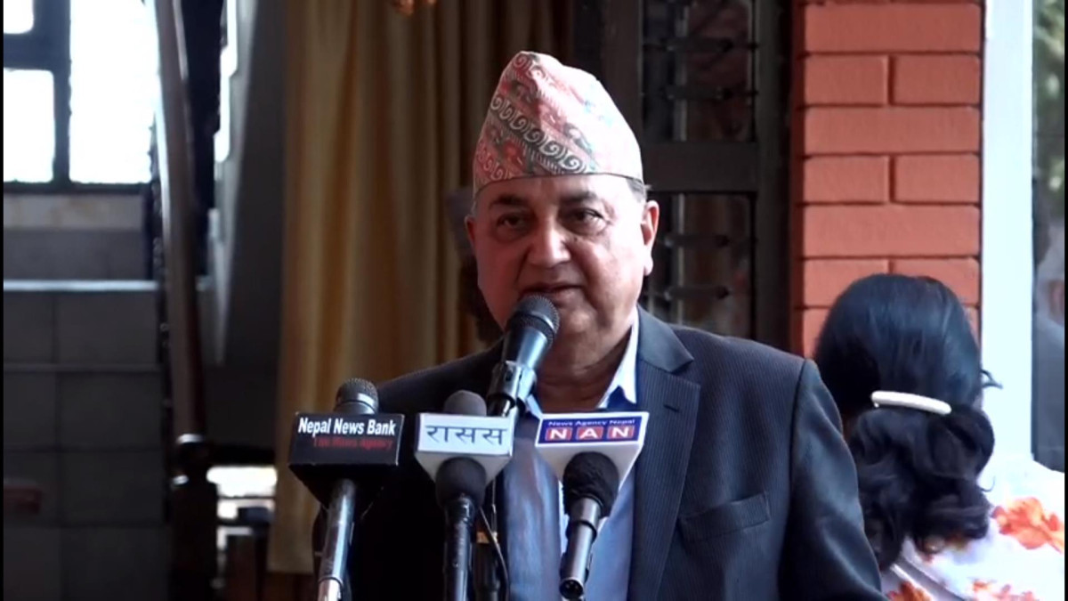 भूराजनीतिक संवेदनशीलतालाई ख्याल गर्नुपर्ने आवश्यकता छः वरिष्ठ उपाध्यक्ष पोखरेल