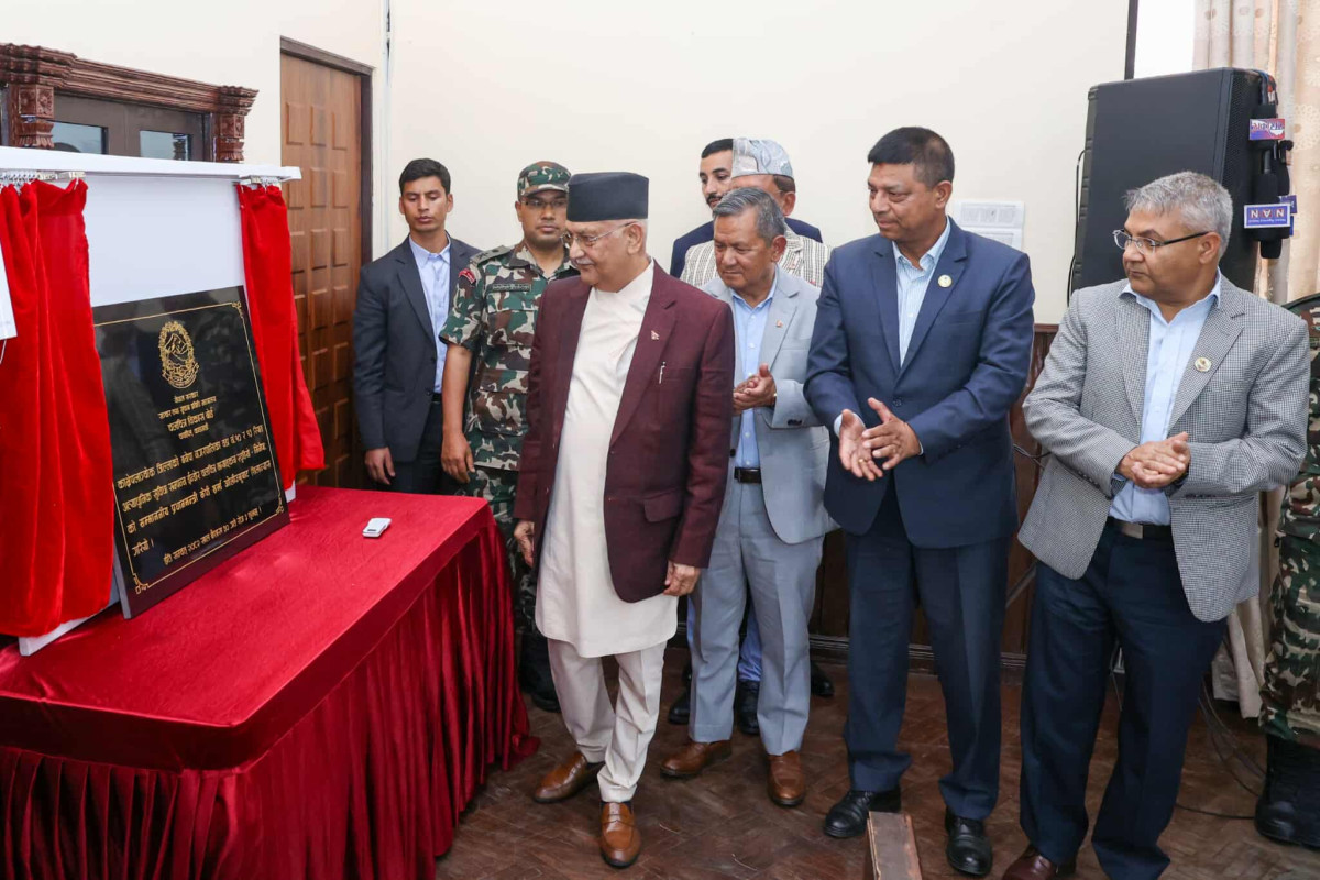 प्रधानमन्त्रीद्वारा अत्याधुनिक चलचित्र छायाङ्कन स्टुडियो निर्माणको शिलान्यास घोषणा