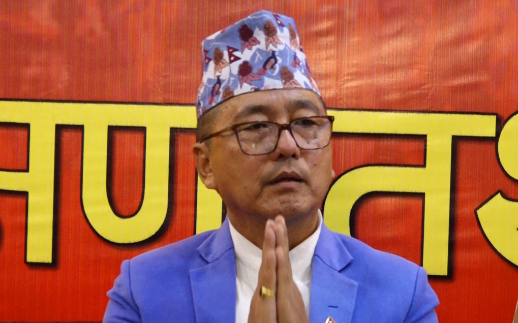 सरकारले आन्दोलनमा अवरोध सिर्जना गरे प्रतिकार हुन्छ, हातमा दही जमाएर बस्दैनौँः अध्यक्ष लिङ्देन