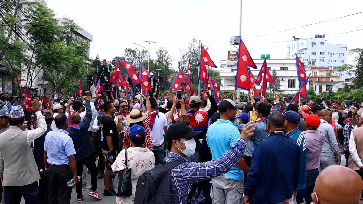 काठमाडाैं उपत्यका बन्द फिर्ता भएकाे राजावादीको घोषणा