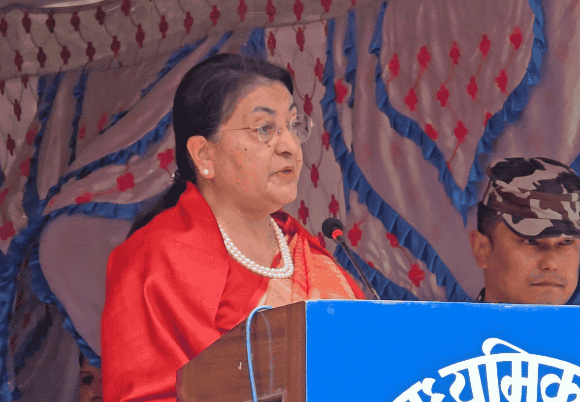 समृद्ध नेपाल र सुखी नेपालीको राष्ट्रिय लक्ष्य हासिल गर्न विज्ञान तथा प्रविधिको प्रयोग अपरिहार्यः पूर्वराष्ट्रपति भण्डारी