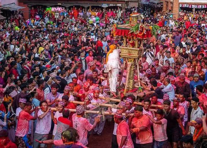 देवता–देवताबीच यौनिकता दर्शाइ पनौतीकाे हिलेजात्रा सम्पन्न