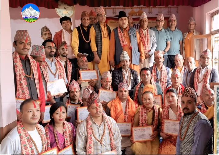 नेपाल ज्योतिष परिषद् काभ्रेले पायाे नयाँ कार्यसमिति, अध्यक्षमा नवराज ढकाल