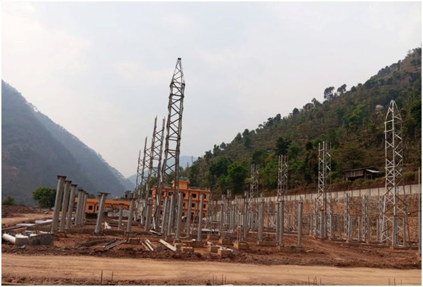 स्थानीयको अवरोधका कारण अझै सम्पन्न भएन १ सय ३२ केभीको बुर्तिबाङ सबस्टेशन