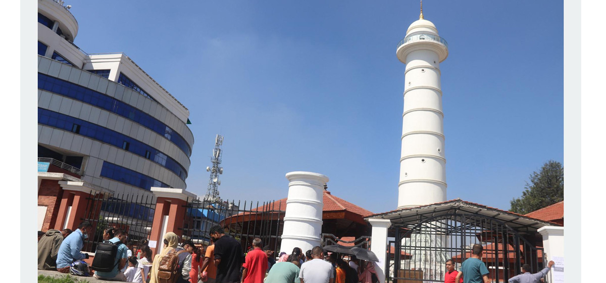 पुनर्निर्माणपछि २ लाख ६२ हजारले चढे धरहरा, करिब ५ करोड राजस्व संकलन
