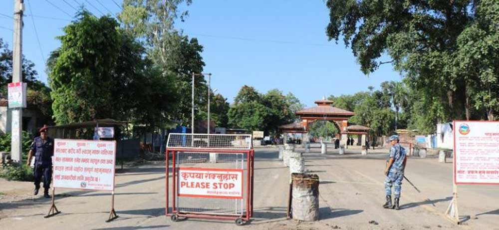 नेपाल–भारत सीमानाका तीन दिन बन्द हुने