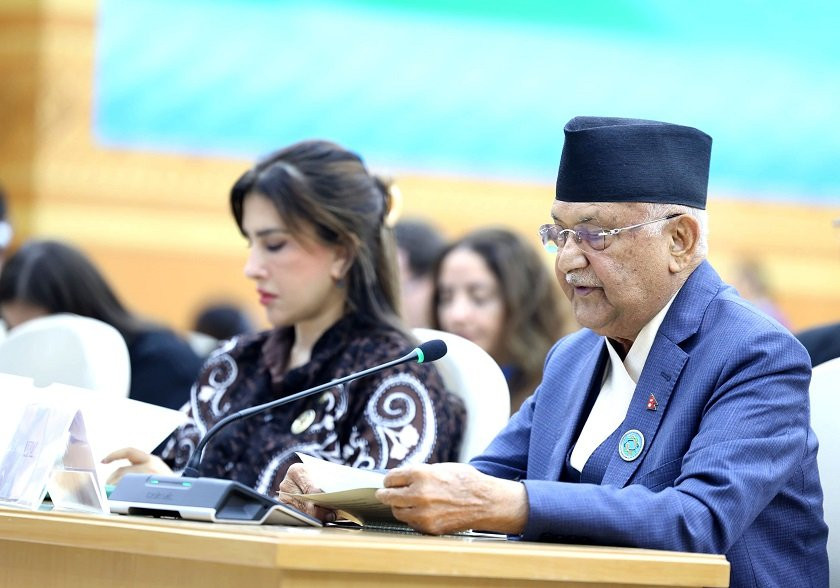 उच्चस्तरीय  विषयगत राउन्ड टेबललाई प्रधानमन्त्रीको सम्बोधन : आर्थिक सहयोग र साझेदारीमा जोड