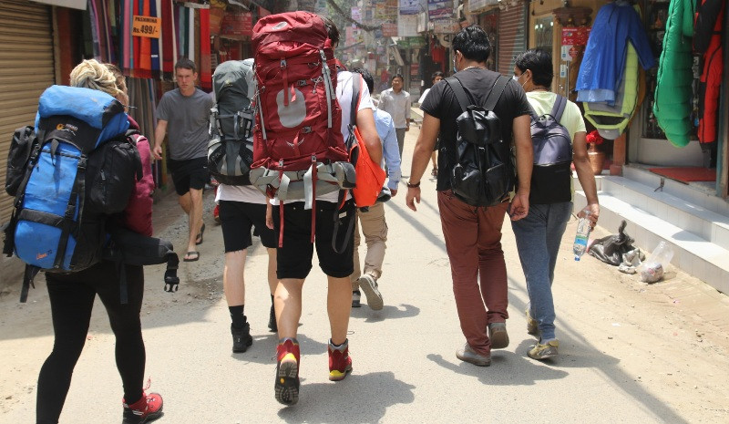 अगष्टमा ८८ हजारभन्दा बढी पर्यटक नेपाल भित्रिए