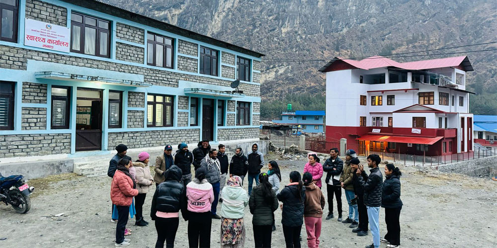 दुई वटा आधारभूत स्वास्थ्य केन्द्र स्थापना