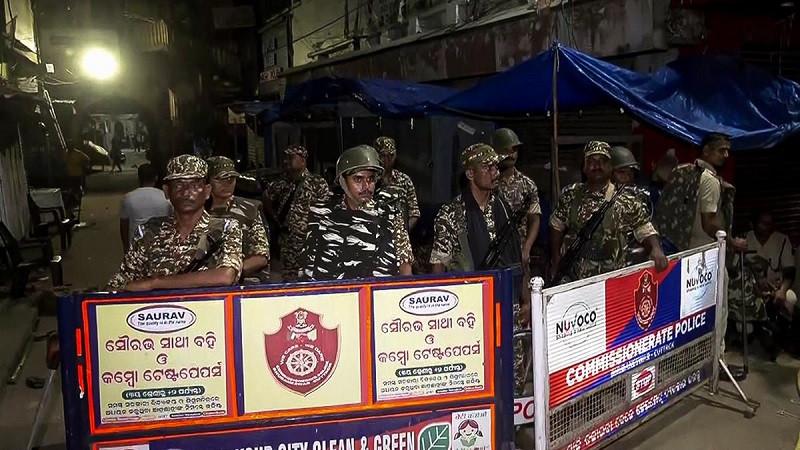 दुई समुदायबीचको हिंसात्मक घटनापछि भारतको ओडिशामा ३६ घण्टे कफ्र्यु