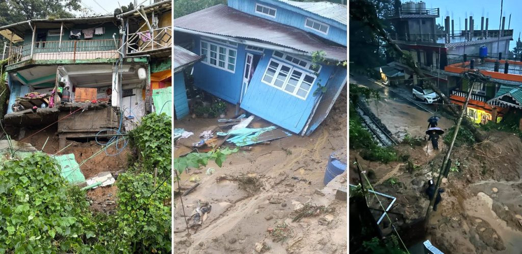 बाढीपहिरोले दार्जिलिङ र आसपासका क्षेत्रमा ठूलो क्षति, १८ नेपालीभाषीसहित २३ को मृत्यु