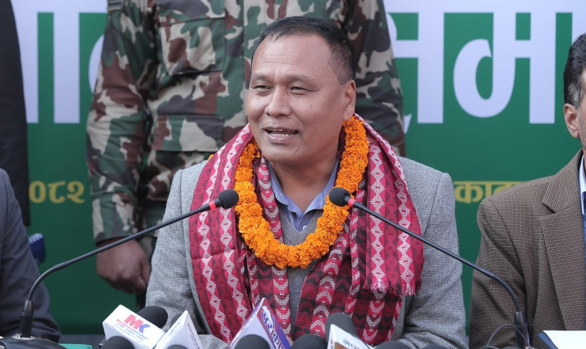 परिवर्तनको आधार बन्नुपर्छ फागुन २१ को निर्वाचन : मन्त्री घिसिङ