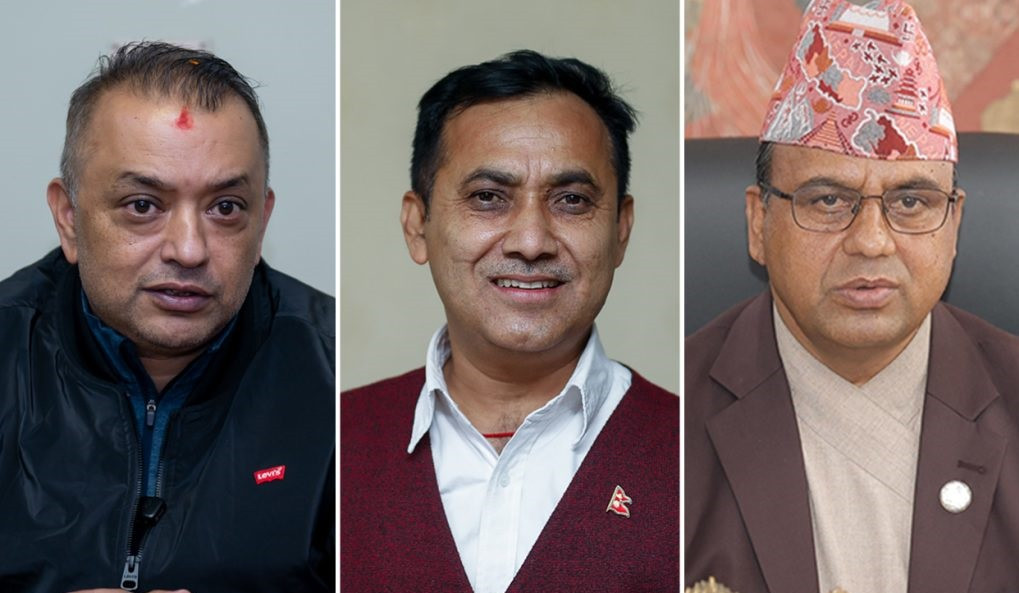 गगनसहित कांग्रेसका ३ पदाधिकारी आगामी निर्वाचन नलड्ने घोषणा