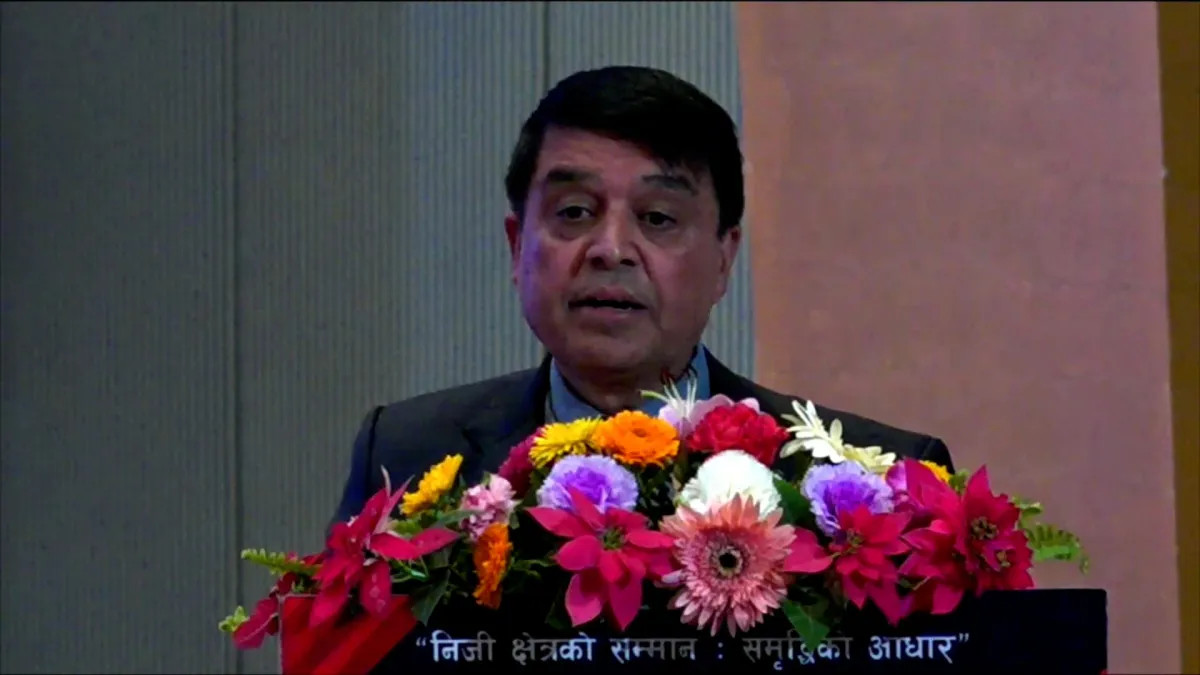 निजी क्षेत्र अझै पनि ढुक्क भएर लगानी गर्नसक्ने अवस्थामा छैनः अध्यक्ष ढकाल