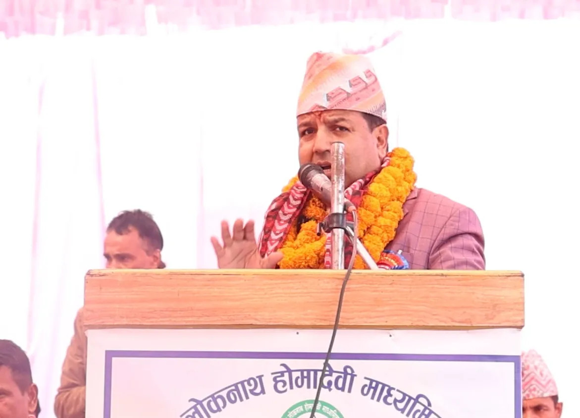 कांग्रेस नेता सुनिल शर्माले रतुवामाईको सामुदायिक विद्यालयमा ४ करोडको भवन निर्माण गरिदिने