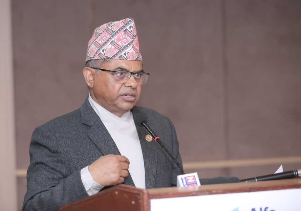 पाँच वर्षमा एउटा कानुन बनाउनेलाई भोट नदिनुस् : मन्त्री सिन्हा
