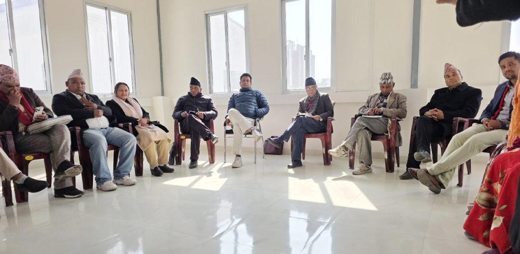 एमाले केन्द्रीयहरू फागुन २१ को निर्वाचन तयारीमा छलफलमा जुटे