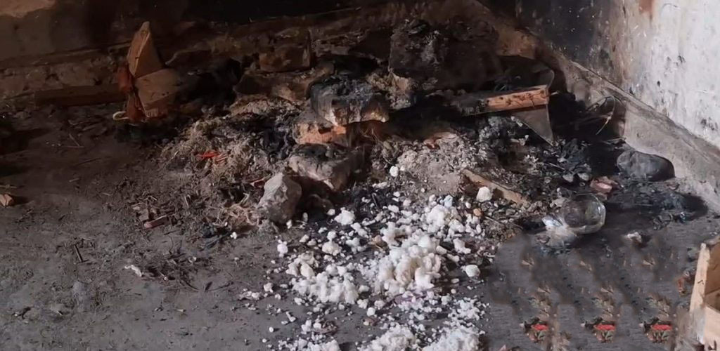 काभ्रेपलाञ्चोकमा निर्माणाधीन भवनभित्र पुरुषको जलेको शव फेला