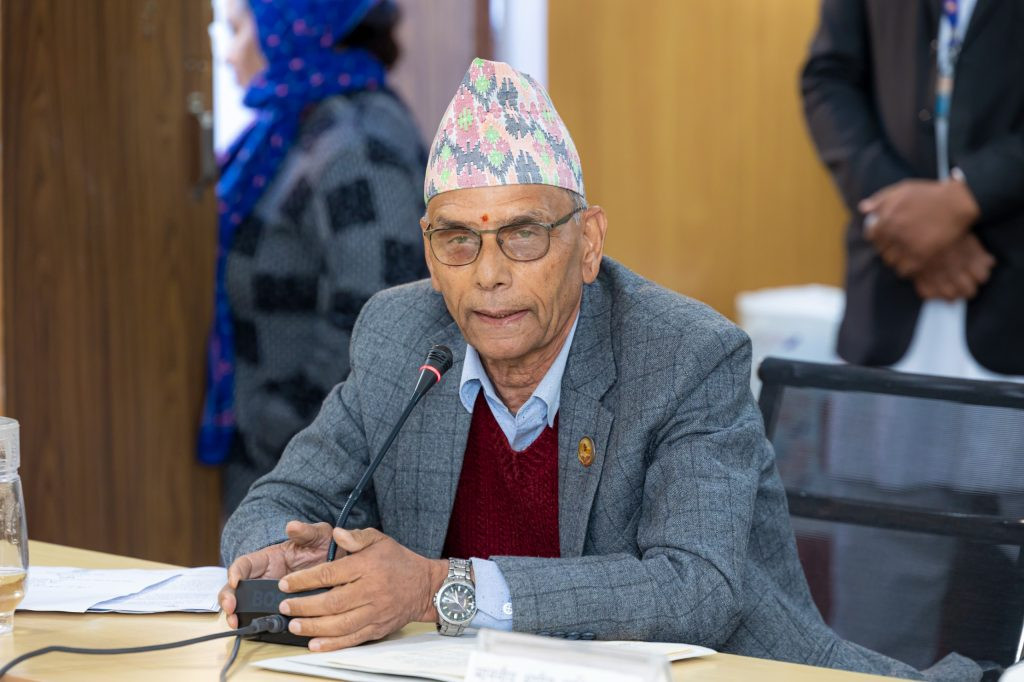 कांग्रेस नेता हृदयराम थानीद्वारा प्रतिनिधिसभा निर्वाचन नलड्ने घोषणा