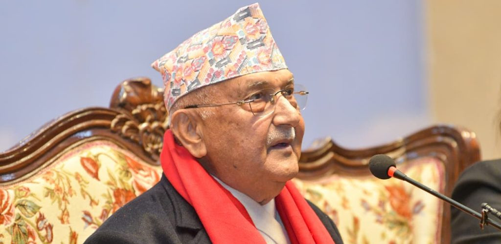 राष्ट्रियता र सार्वभौमिकतामा आत्मसमर्पण हुँदैन : अध्यक्ष ओली