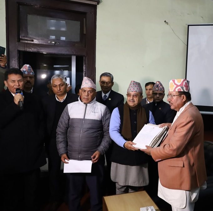 गगन थापा समूहको आयोग पुगाइ लोकतन्त्रमाथिको षड्यन्त्रको संकेत : कार्यवाहक सभापति खड्का