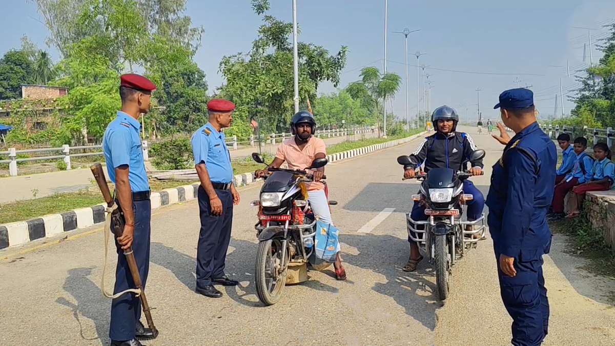 प्रतिनिधिसभा निर्वाचन नजिकिँदै गर्दा रौतहटमा सीमा नाकामा कडाइ, अवाञ्छित गतिविधि नियन्त्रणमा