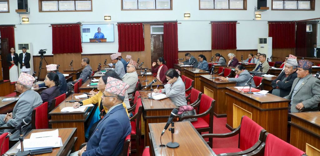 राष्ट्रिय सभा मा ‘तल्लो जात’ शब्द प्रयोगबारे नियमापत्ति