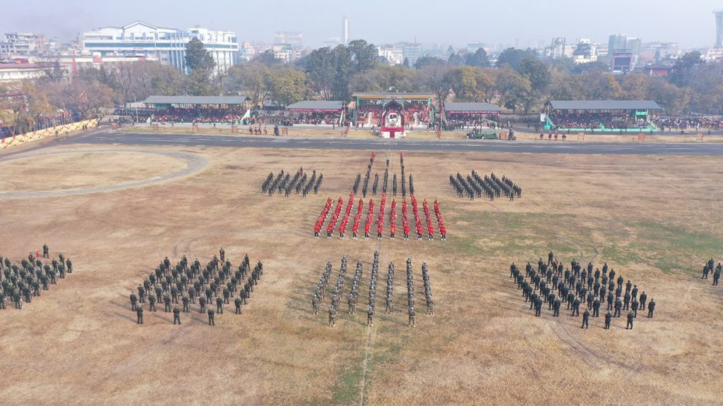 नेपाली सेनाको २६३ औँ वार्षिकोत्सव देशभर मनाइँदै
