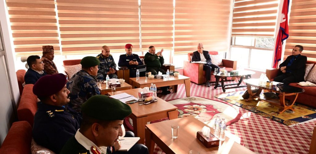 मधेश–तराई सुरक्षा अवस्थाबारे छलफल गर्न केन्द्रीय सुरक्षा समितिको बैठक जारी