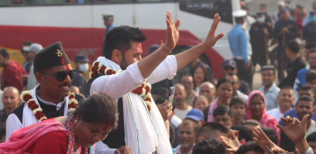सर्लाही–४ मा रवि लामिछानेको आक्रोशपूर्ण सम्बोधन
