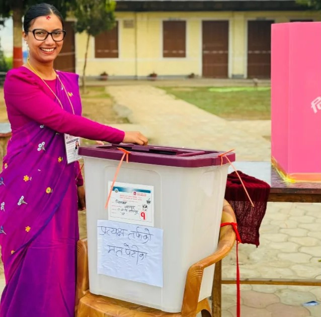 चितवन–३ मा रास्वपाकी सोविता गौतमको अग्रता कायम