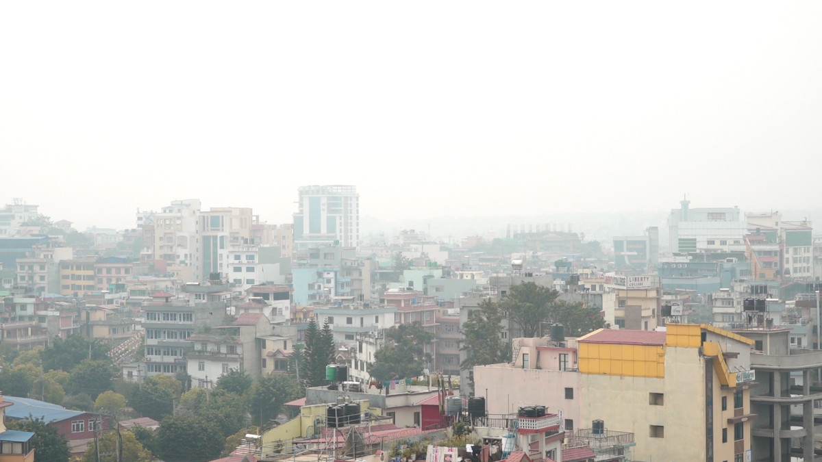 काठमाडौँ उपत्यकामा बढ्यो वायु प्रदूषण