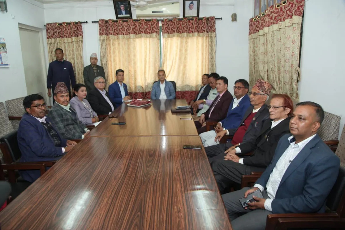 कांग्रेसका राष्ट्रिय सभा सदस्यहरूबीच परिचयात्मक तथा अन्तरक्रिया कार्यक्रम