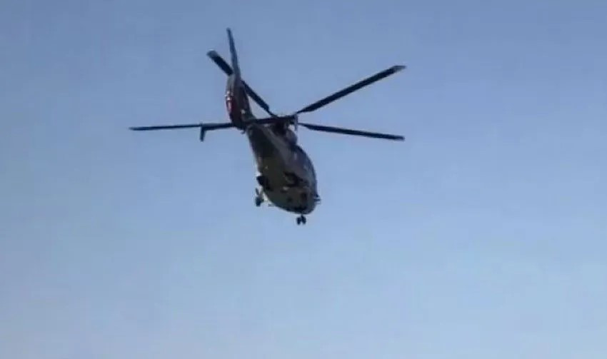 सुत्केरीको हेलिकप्टरमार्फत उद्धार