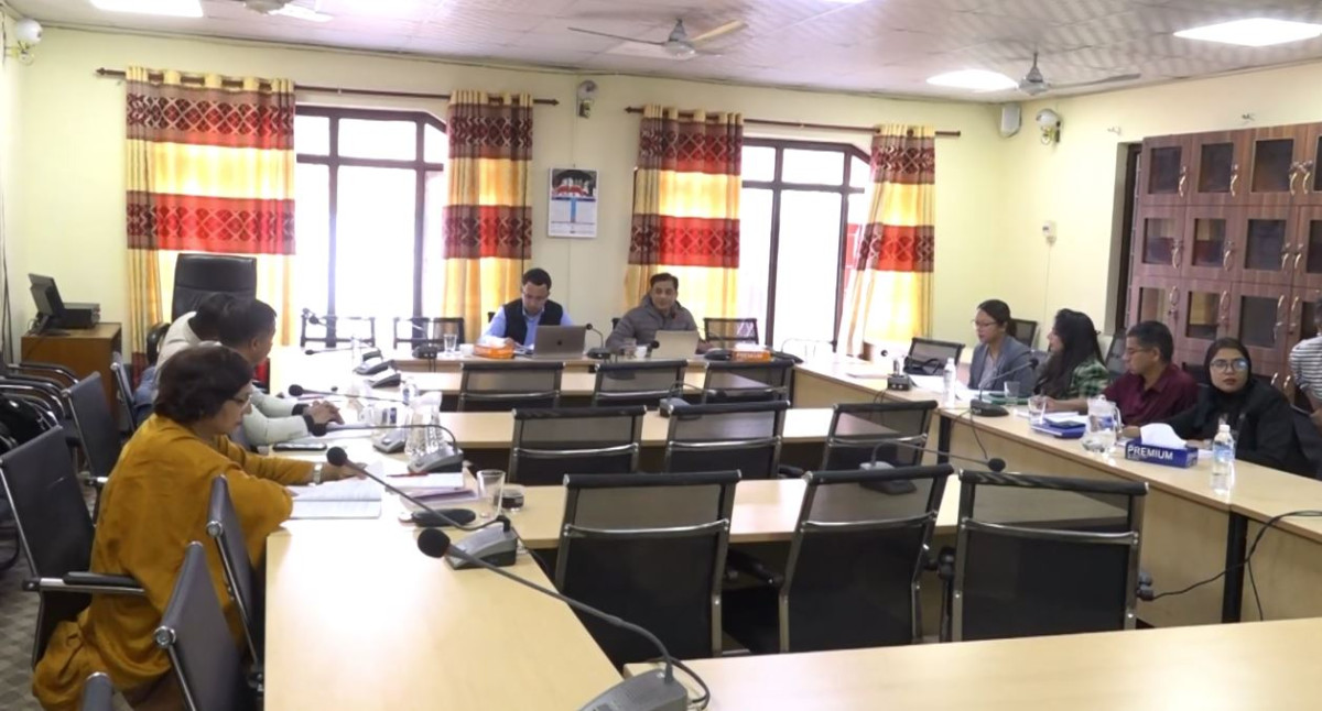 प्रतिनिधिसभा नियमावली मस्यौदा समितिको बैठक सिंहदरबार मा जारी