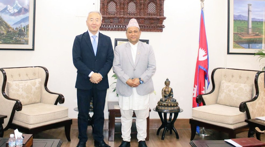 शिशिर खनाल र माएदा तोरु बीच भेट, नेपाल–जापान सम्बन्धबारे छलफल