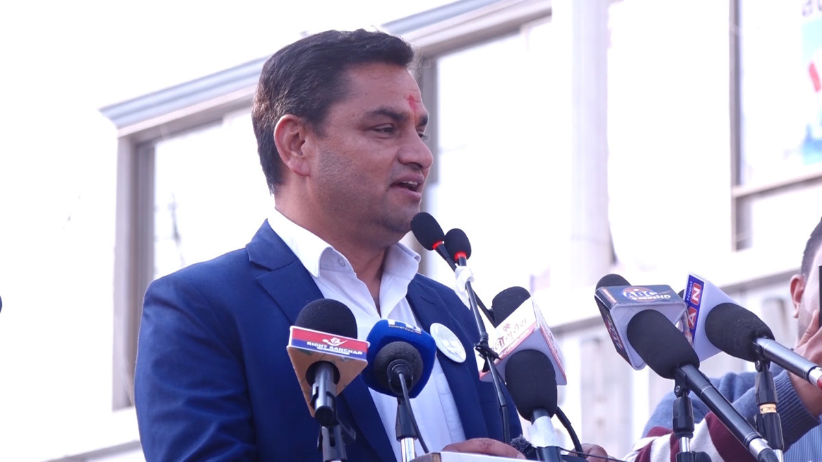 कांग्रेस पार्टीलाई गाउँको जरादेखि डिजिटल स्क्रिनसम्म पुर्‍याउँछाैँ : प्रदीप पौडेल