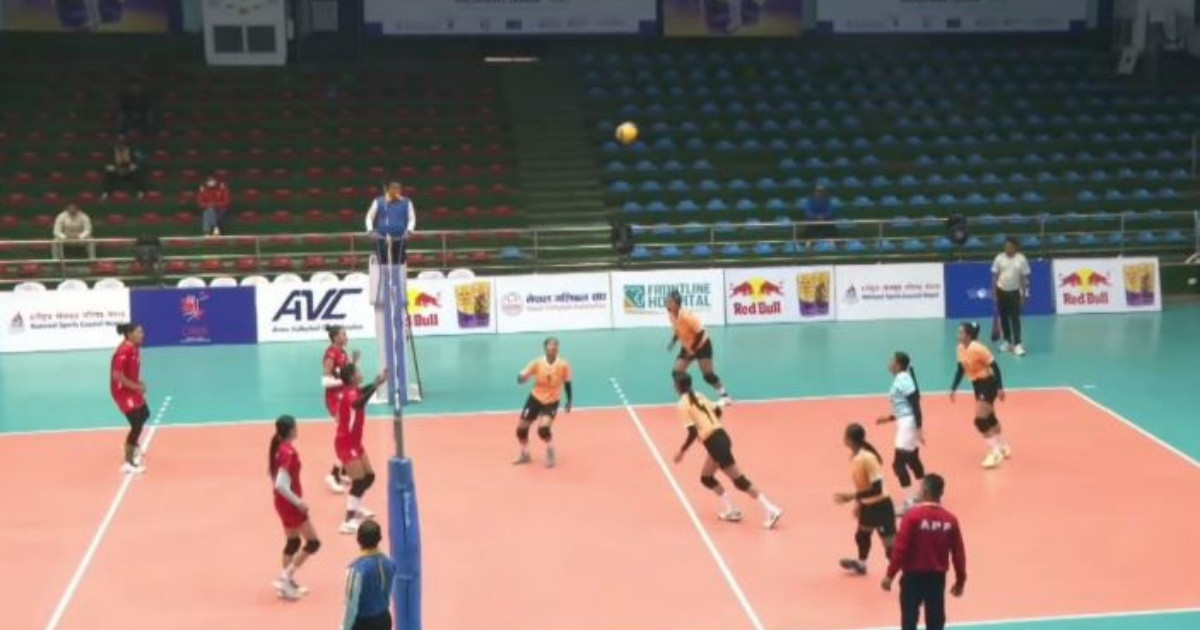 प्रधानमन्त्री कप एनभीए भलिबलमा महिलातर्फ एपीएफ क्लबको विजयी शुरूवात