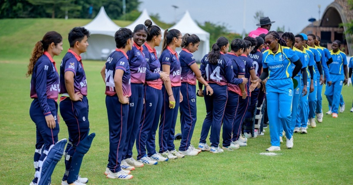 आईसीसी महिला टी-२० च्यालेन्ज ट्रफीमा नेपालको रुवान्डामाथि शानदार जित