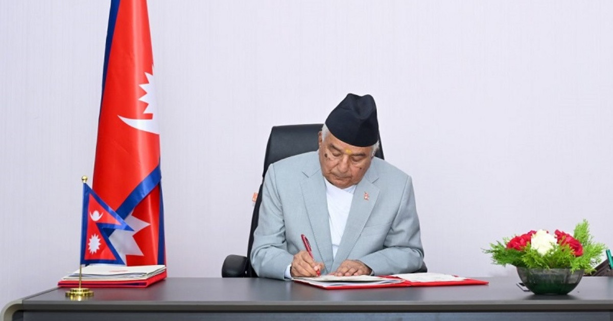 राष्ट्रपतिबाट वैशाख २८ गते संसद् अधिवेशन आह्वान