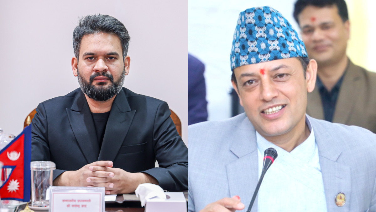 प्रधानमन्त्री बालेन र सभामुख अर्यालबीच भेटवार्ता
