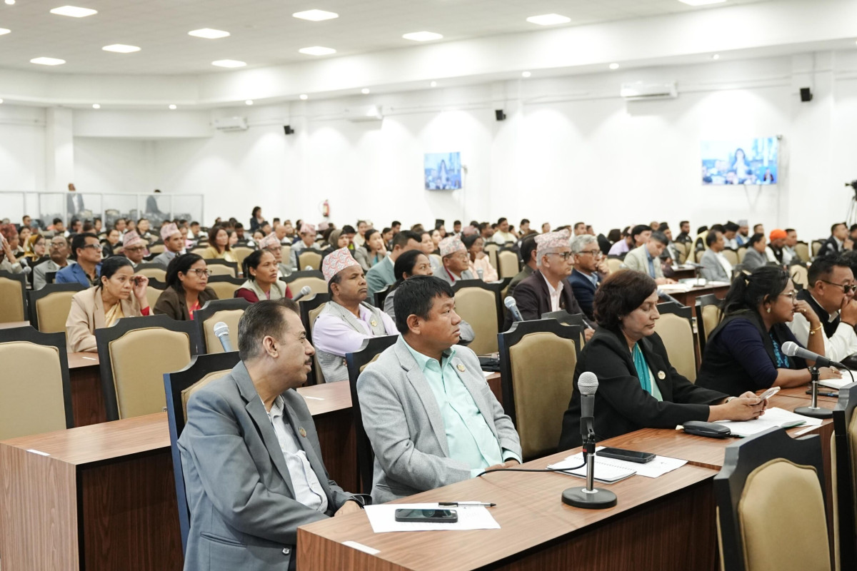 प्रतिनिधिसभा बैठक १५ मिनेटलाई स्थगित