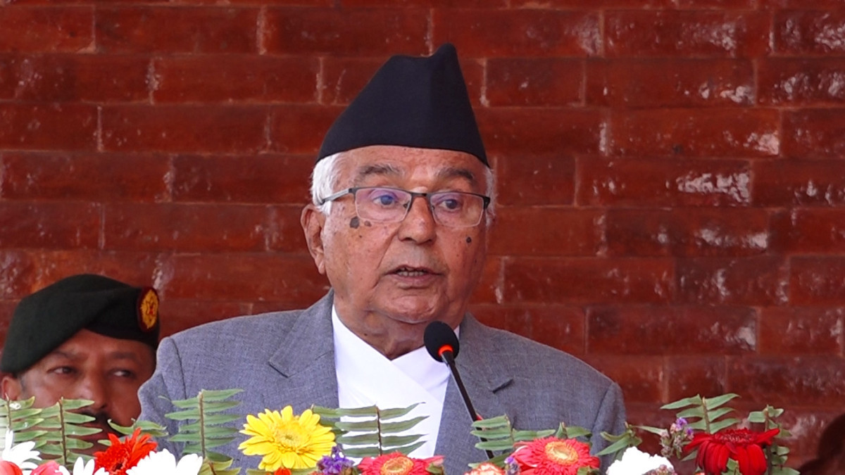 जमिन बाँझो राख्ने प्रवृत्तिको अन्त्य गरी कृषिमा आधुनिकीकरण आवश्यक: राष्ट्रपति पौडेल
