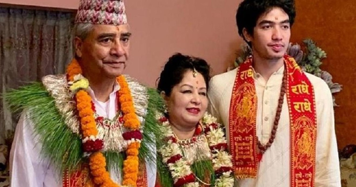कांग्रेस पूर्वसभापति देउवाका छाेरा जयवीरलाई ७ दिनभित्र उपस्थित हुन सम्पत्ति शुद्धीकरण विभागकाे निर्देशन (सूचनासहित)