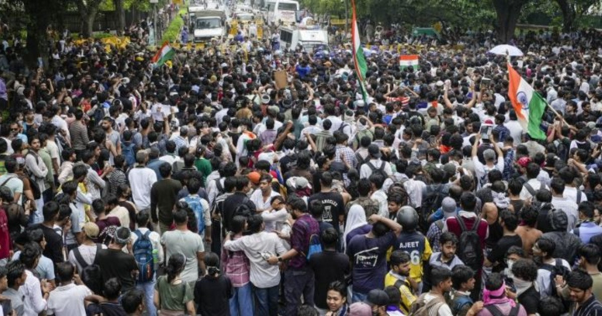 काँकरोच जनता पार्टीकाे दिल्लीको जन्तर-मन्तरमा आज पनि प्रदर्शन जारी