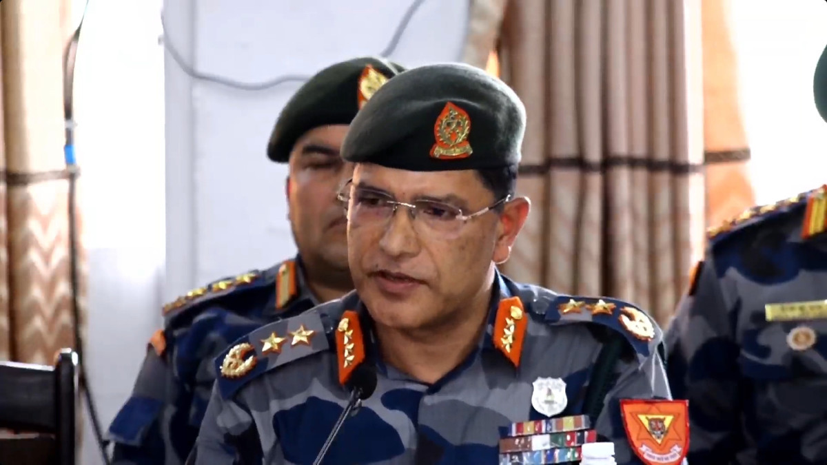 निर्वाचन प्रहरीको पोसाक खरिदमा संगठनको संलग्नता छैनः महानिरीक्षक पौडेल