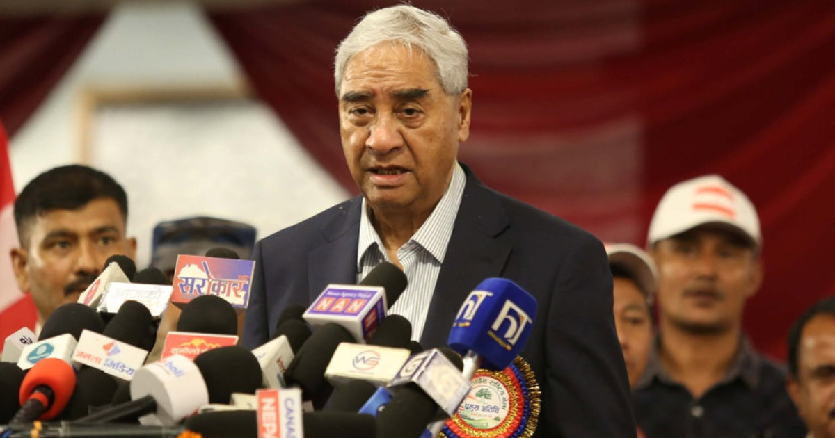 ‘राजनीतिक अवस्था संवेदनशील छ, निराशालाई आशामा बदल्नुपर्छ’: पूर्वसभापति देउवा