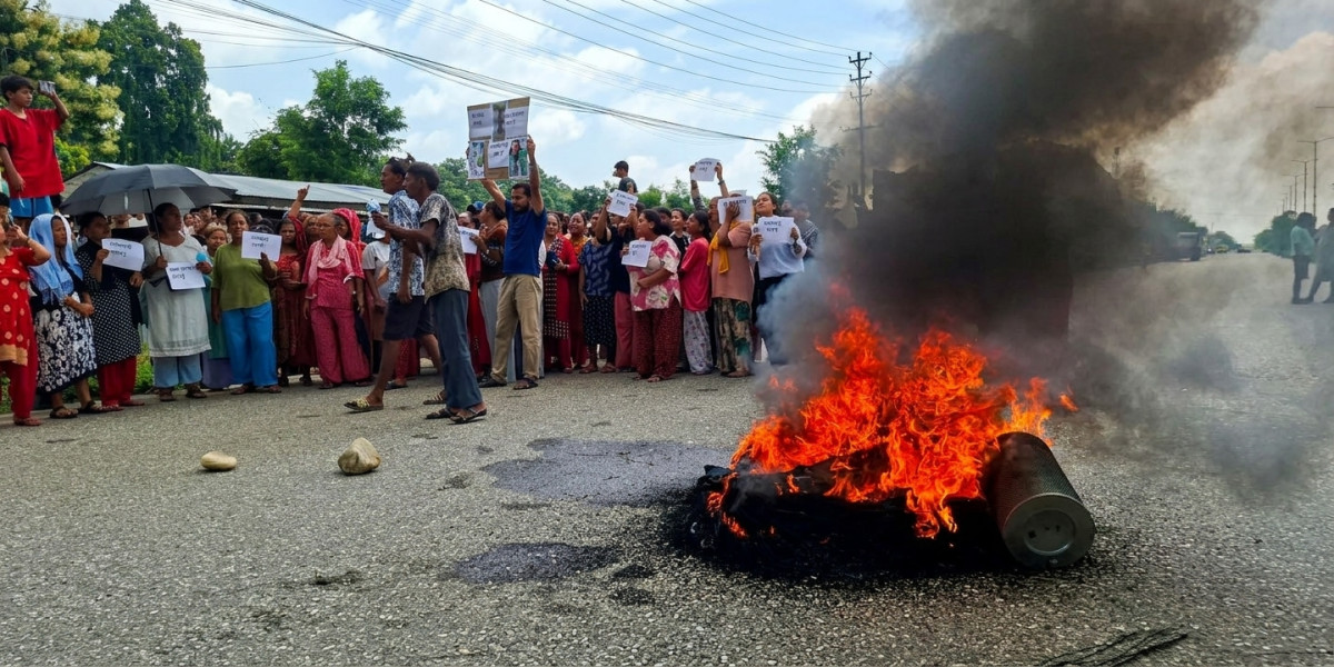 बालिका हत्या प्रकरणको बिरोधमा स्थानीयद्घारा प्रदर्शन १६ वर्षीय बालक पक्राउ