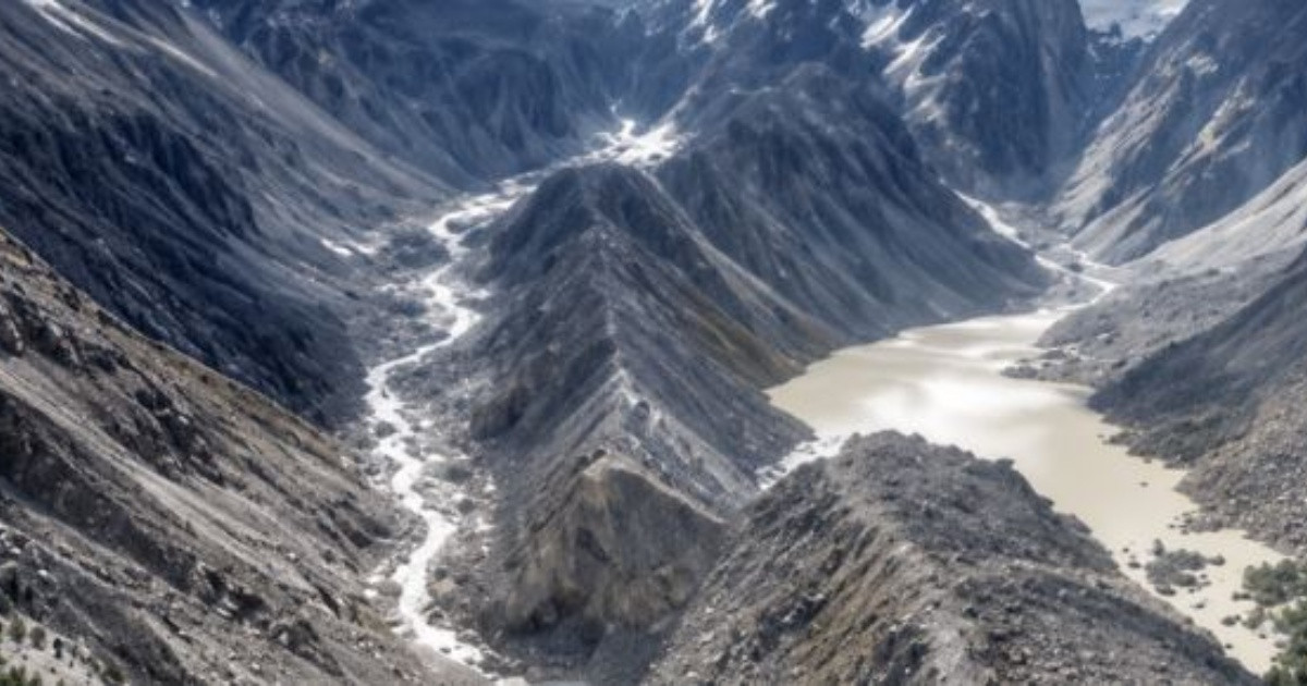 नदी थुनिएर बनेको तालको आकार बढ्दै, भोटेकोशीमा बाढीको जोखिम कायमै
