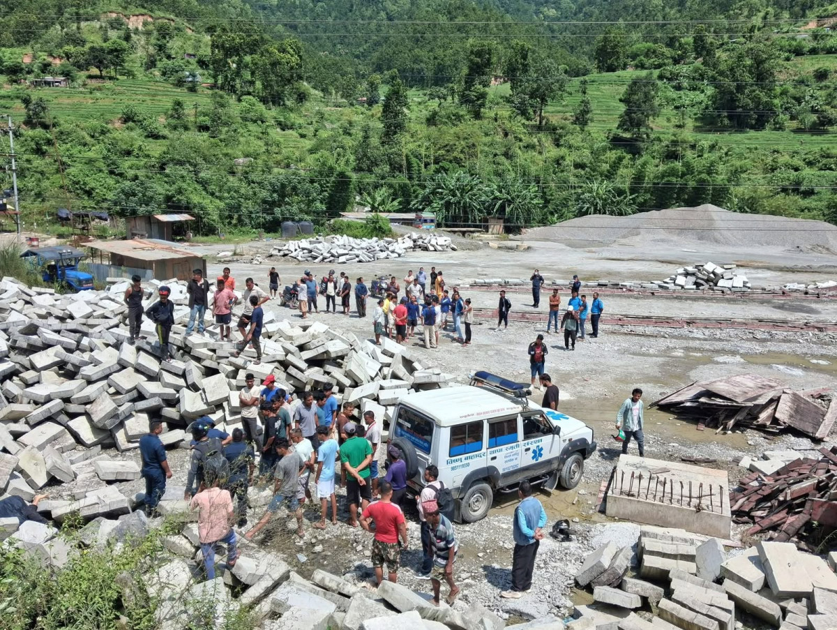 धादिङको थाक्रेमा मोटरसाइकल दुर्घटना, २ जनाको घटनास्थलमै मृत्यु